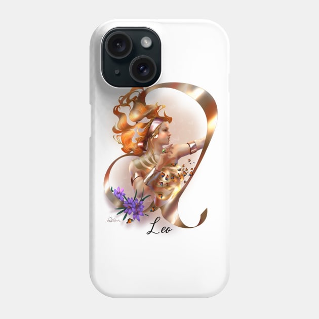 Leo #2 Phone Case by Delara