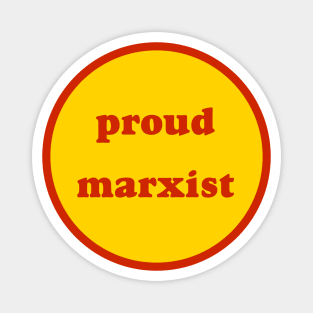 Proud Marxist Magnet