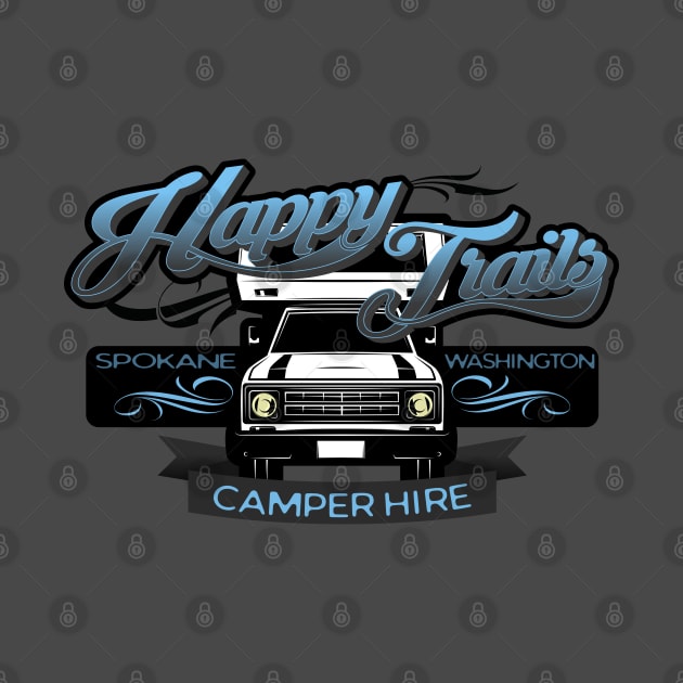 Happy Trails Camper Hire by Randomart