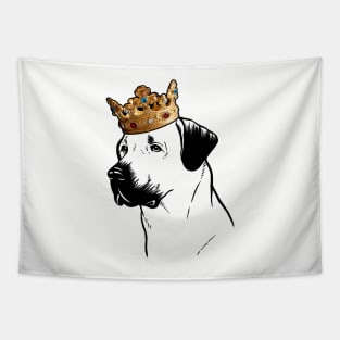 Anatolian Shepherd Dog King Queen Wearing Crown Tapestry