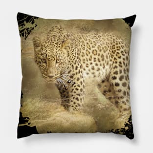 Panther Animal Wildlife Jungle Nature Free Adventure Discovery Pillow