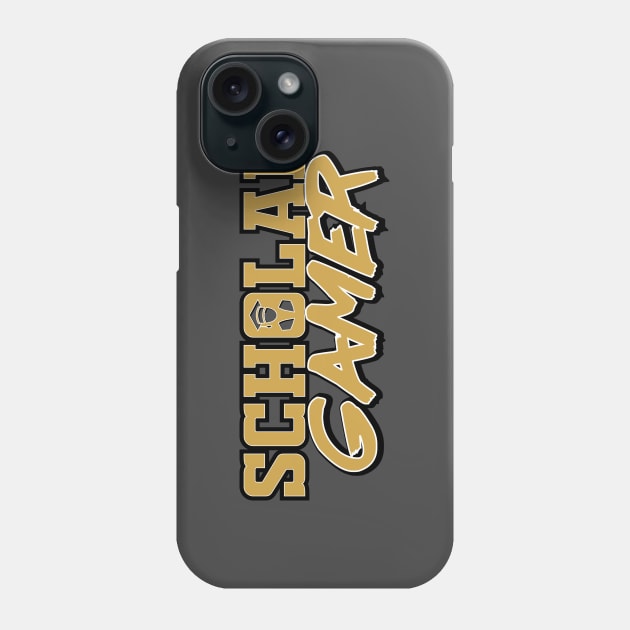 Scholar Gamer Phone Case by vphsgraphics