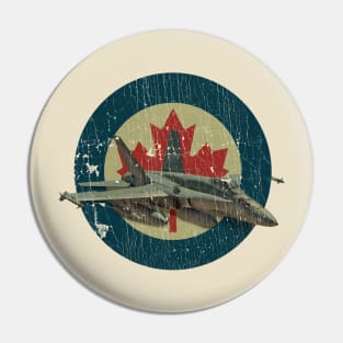 VINTAGE - Airforce Canada Rcaf Cf 18 Pin