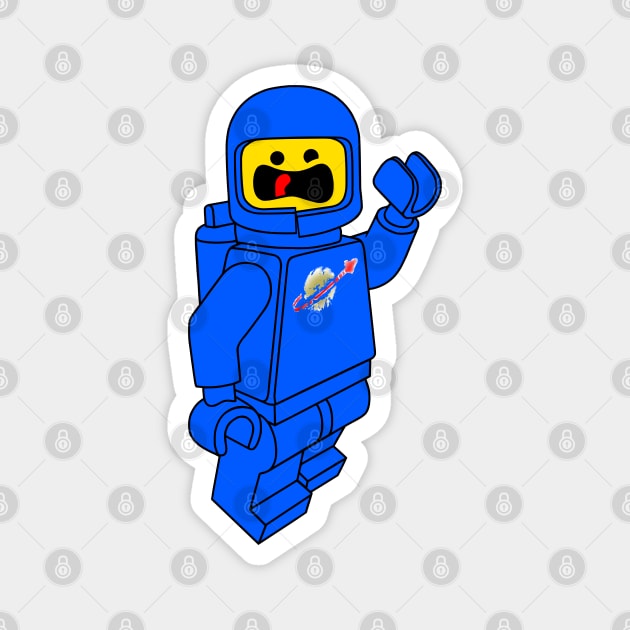 Spaceman! (Benny) Magnet by HenriDefense