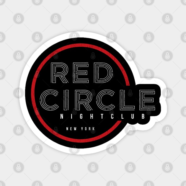 Red Circle Nightclub inspired by John Wick Magnet by MoviTees.com