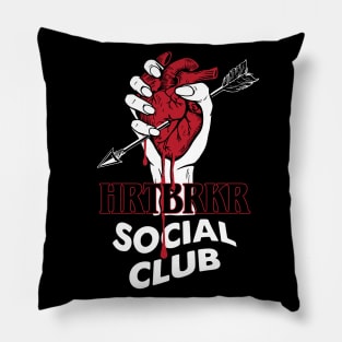 Heartbreaker Social Club Pillow