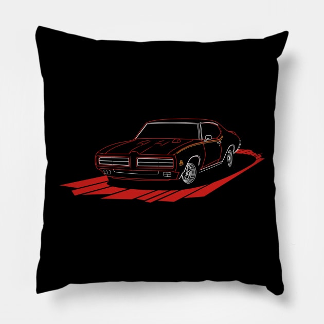 The Judge Pillow by AutomotiveArt