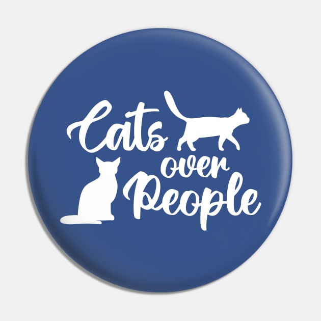 Cats over People Pin by 2891 Design