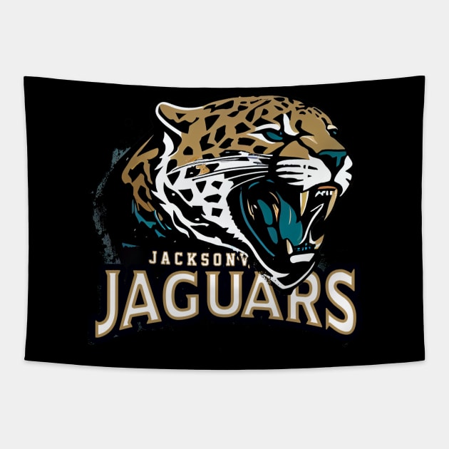 Jacksonville Jaguars Tapestry by Pixy Official