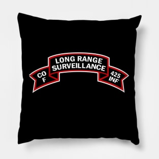 F Co 425th Infantry (Ranger) Scroll - LRRP Pillow