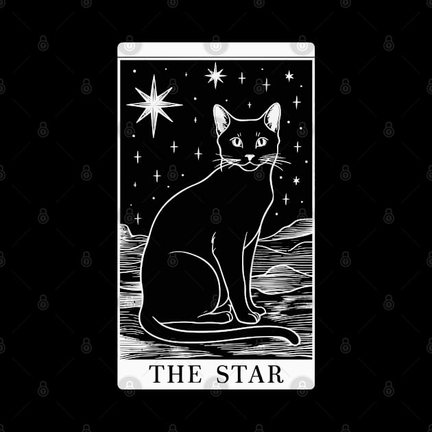 Cat Tarot Card by lightbulbmcoc