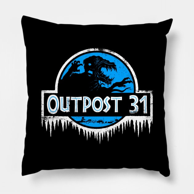 Outpost 31 Pillow by demonigote