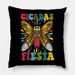 The Great Cicada Comeback Tour 2024 Pillow