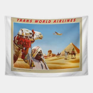 Egypt - Vintage Travel Poster Tapestry