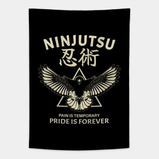 Ninjutsu Eagle Tapestry