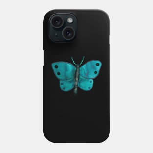 Blue butterfly Phone Case