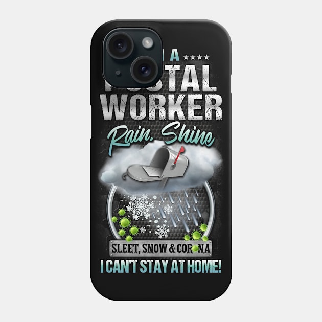 I'm A Postal Worker Phone Case by janayeanderson48214