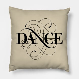 Dance Flourish - dance and ballet lover Pillow