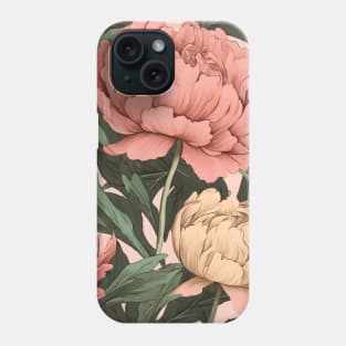 Whispers of Peonies: A Blossom-Inspired Design Phone Case