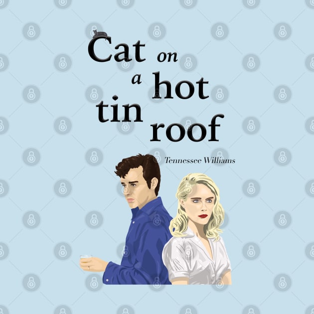 Cat On A Hot Tin Roof Theatre Illustration by Wayne Brant Images