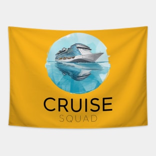 Cruise Squad Tapestry