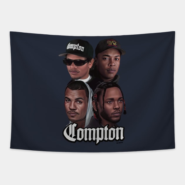 Compton FOURmation Tapestry by Art Simpson