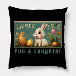 HAPPY ASER  / Fun & Laughter Pillow