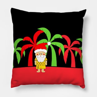 Tropical Christmas Pillow