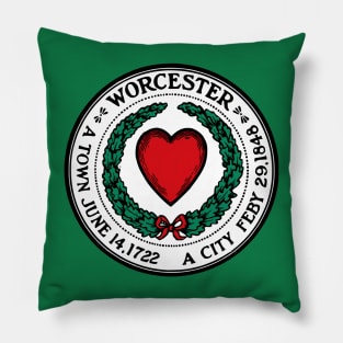 City of Worcester Seal Pillow