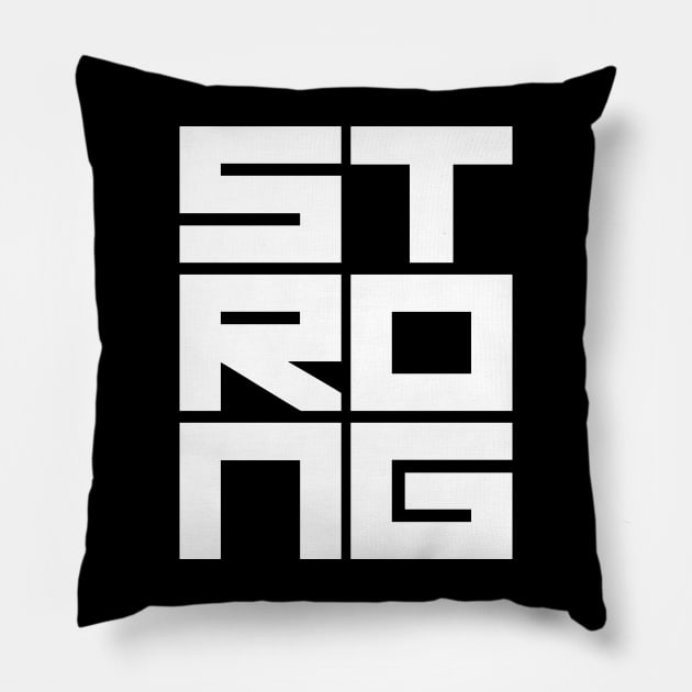 Strong Pillow by lkn