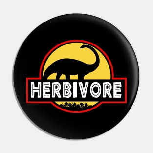 Herbivore Vegetarian Diet Workout Lifestyle Shirt Pin