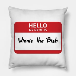 Winnie the Bish Pillow