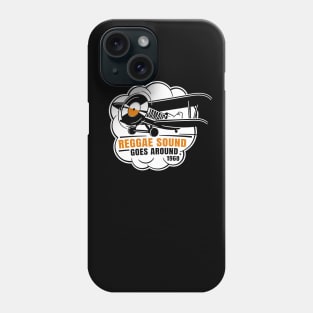 vinyl plane for black garment Phone Case