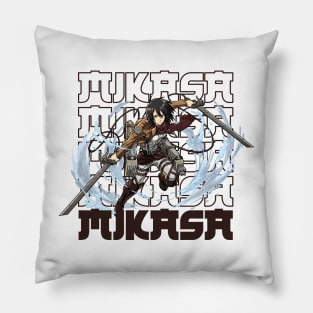 Mikasa Ackerman Pillow