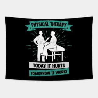 PT Physical Therapist Gift Tapestry