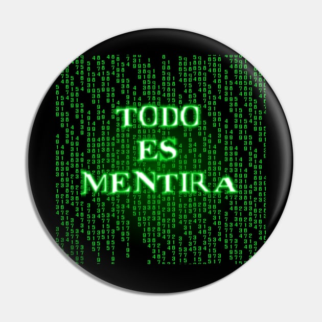 Todo es mentira Pin by Skorretto