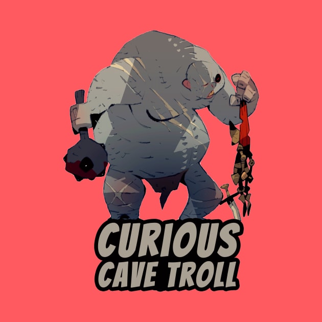 Curious Cave Troll by HiddenLeaders