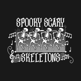 Halloween Skeleton Musical T-Shirt