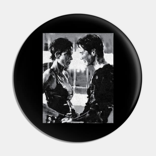 Neo and Trinity Pin by hamaka