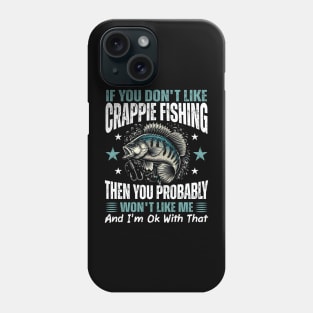 crappie fishing,fishing,fisher,fish,fishing gifts,crappies,fishers Phone Case