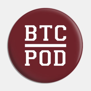 BTC Collegiate Style Pin