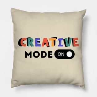 Creative Mode On Pillow