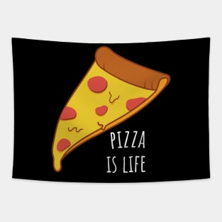 Pizza is Life Tapestry