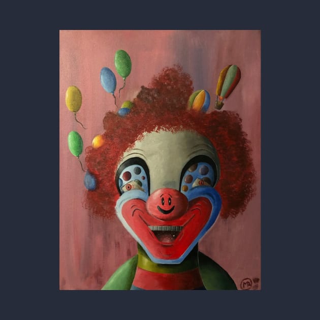 Funky Looking Clown by ManolitoAguirre1990