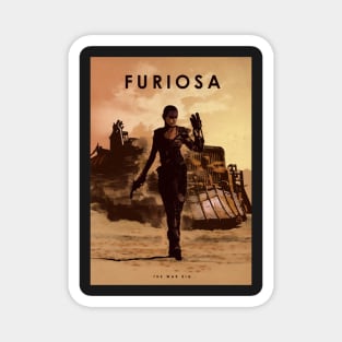 Imperator Furiosa - The War Rig - Car Legends Magnet