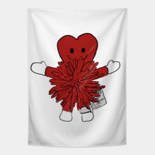 Heart Bomb Tapestry