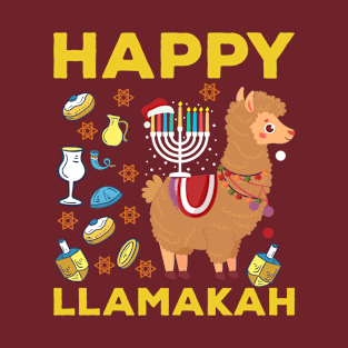 Happy Llamakah T-Shirt