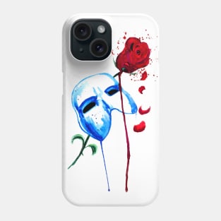 Phantom and Rose- Phantom of the Opera Phone Case