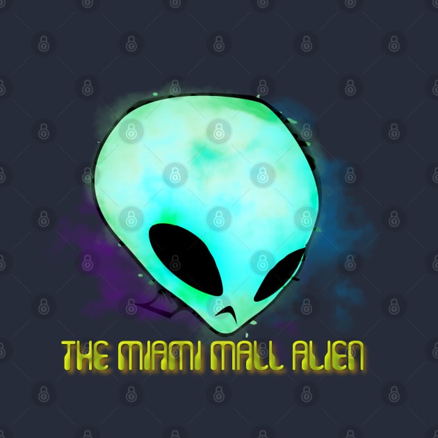 The Miami mall alien by coyoteink