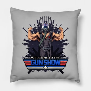 Welcome To The Gun Show Pillow